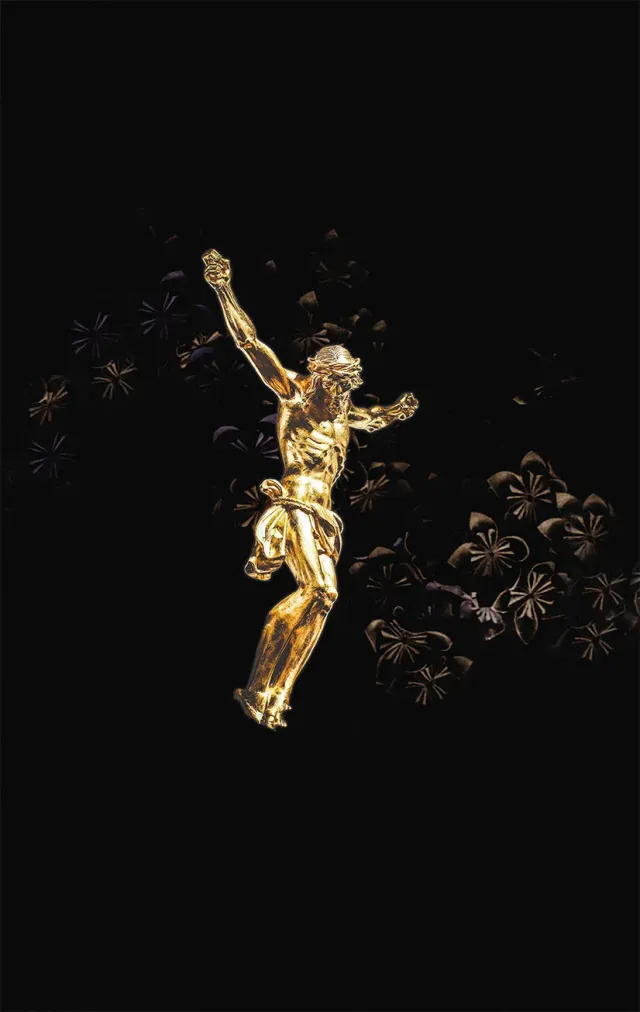 Hoffnung für alle Golden Jesus Edition Bibel Deluxe mit Goldschnitt