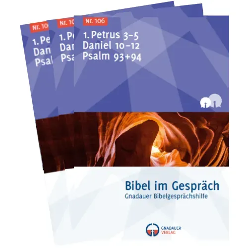 Bibel im Gespräch Nr. 106 Heft 1. Petrus, Daniel, Psalm 93+94