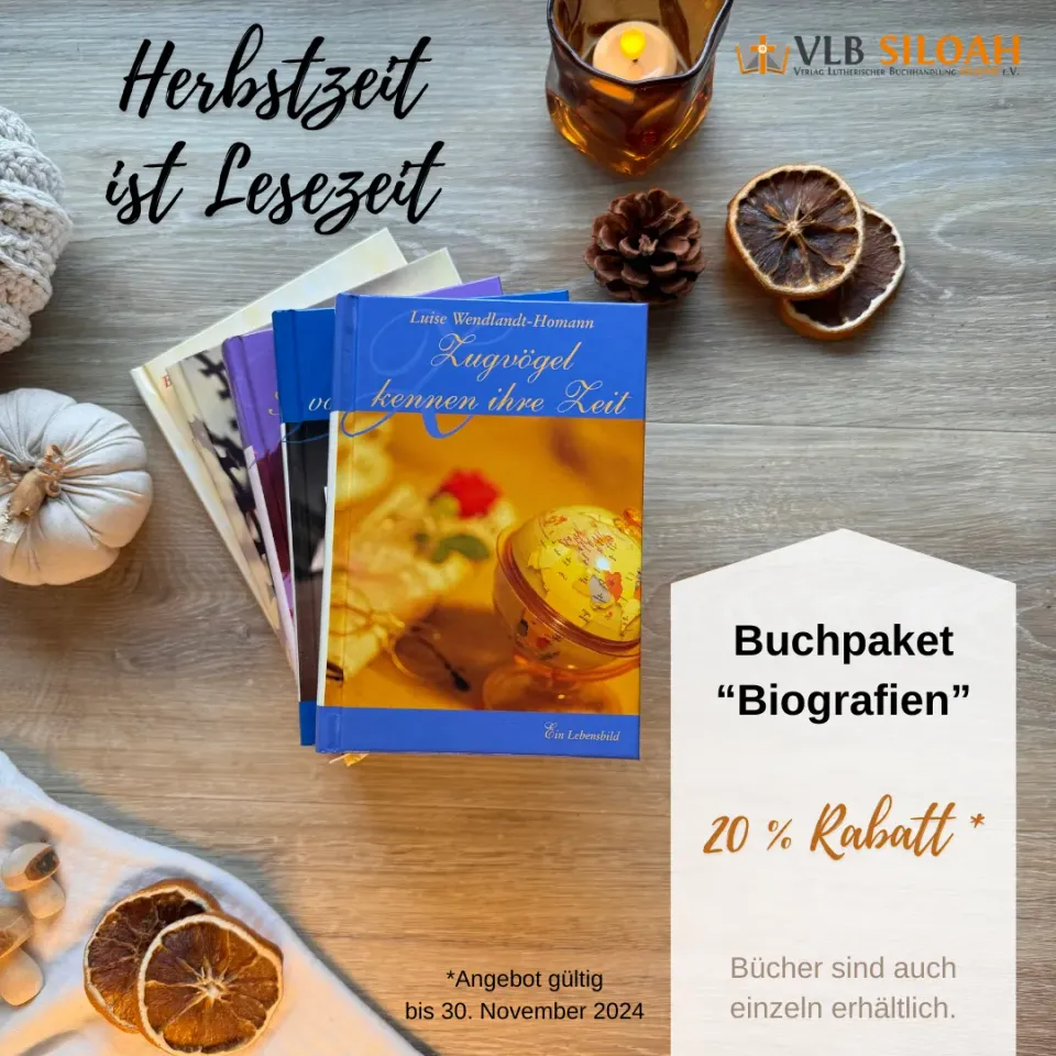 VLB Siloah Buchpaket „Biografien“ christliche Biografien