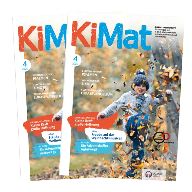 Bibel im Gespräch KiMat Mitarbeiterheft Jahresabo Kinder 5-9