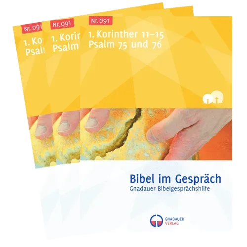 Bibel im Gespräch Nr. 091 Arbeitsheft Korinther Psalmen Hauskreis