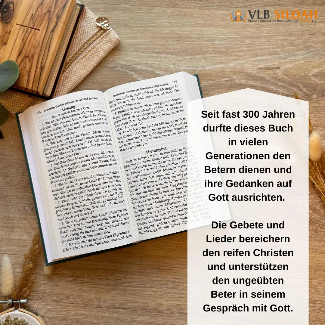 VLB Siloah Starks Gebetsbuch Hardcover 816 Seiten Leinen