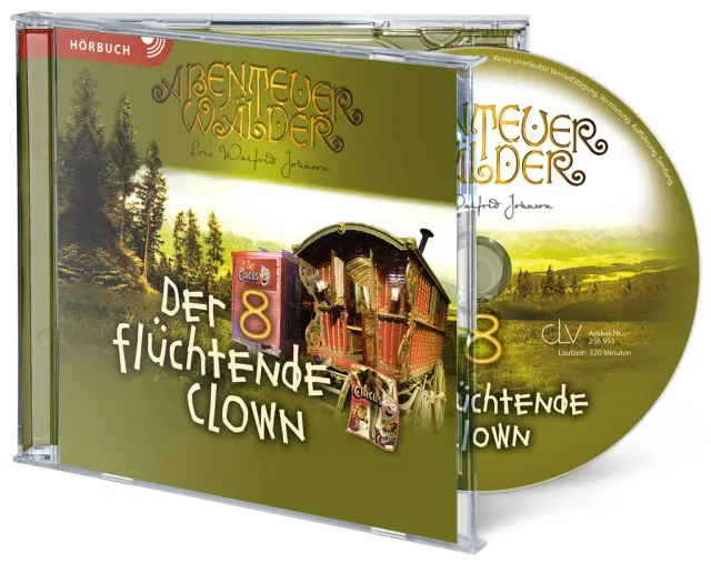 Abenteuerwälder 8 Der flüchtende Clown Hörbuch MP3 320 Min