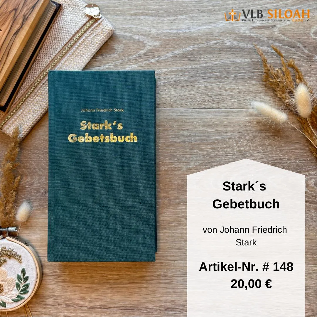 VLB Siloah Starks Gebetsbuch Hardcover 816 Seiten Leinen