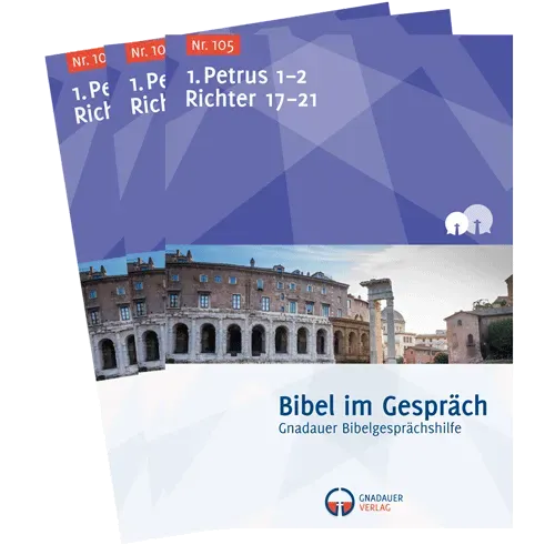 Bibel im Gespräch Nr. 105 Heft 1. Petrus 1-2 Richter 17-21