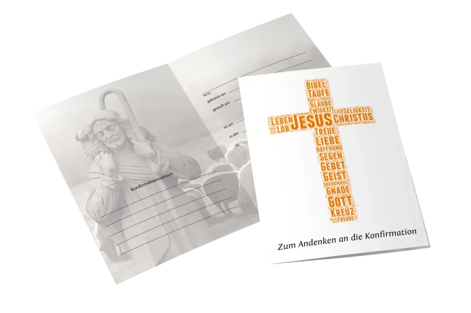 VLB Siloah Konfirmationsurkunde Urkunde DIN A5 neues Motiv
