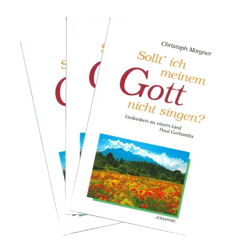 Morgner Sollt ich meinem Gott nicht singen Buch Großschrift