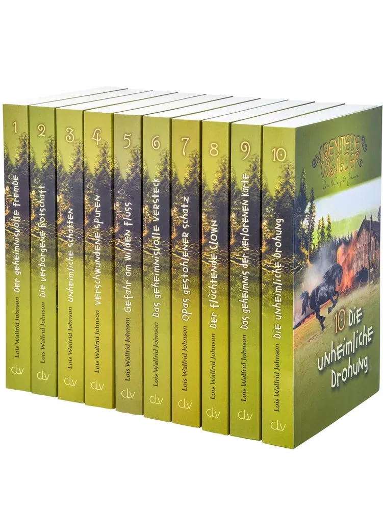 Gnadenpunkt Abenteuerwälder Band 1-10 Buchpaket Kate Farm Kinderbücher