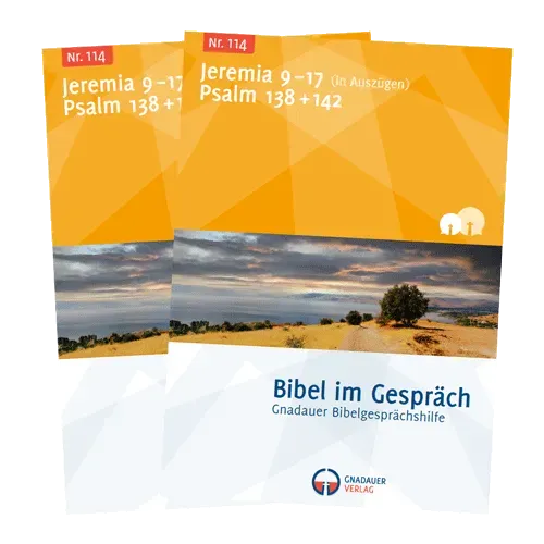 Bibel im Gespräch Nr. 114 Arbeitsheft Jeremia 9-17, Psalm 138+142