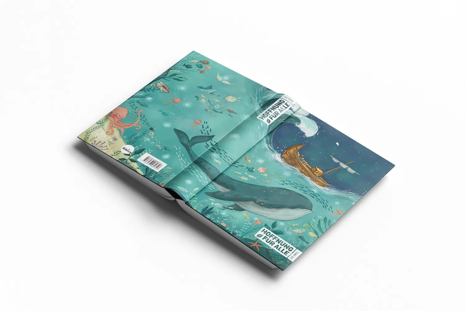 Hoffnung für alle Kids Edition Bibel gebunden Leuchteffekt