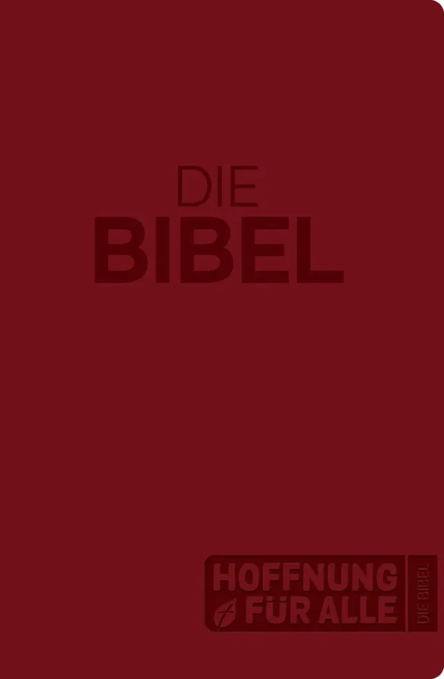Hoffnung für alle Die Bibel Großdruck-Edition Bibel Softcover große Schrift