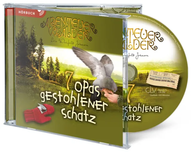 Abenteuerwälder 7 Opas gestohlener Schatz Hörbuch MP3 ab 9 Jahren