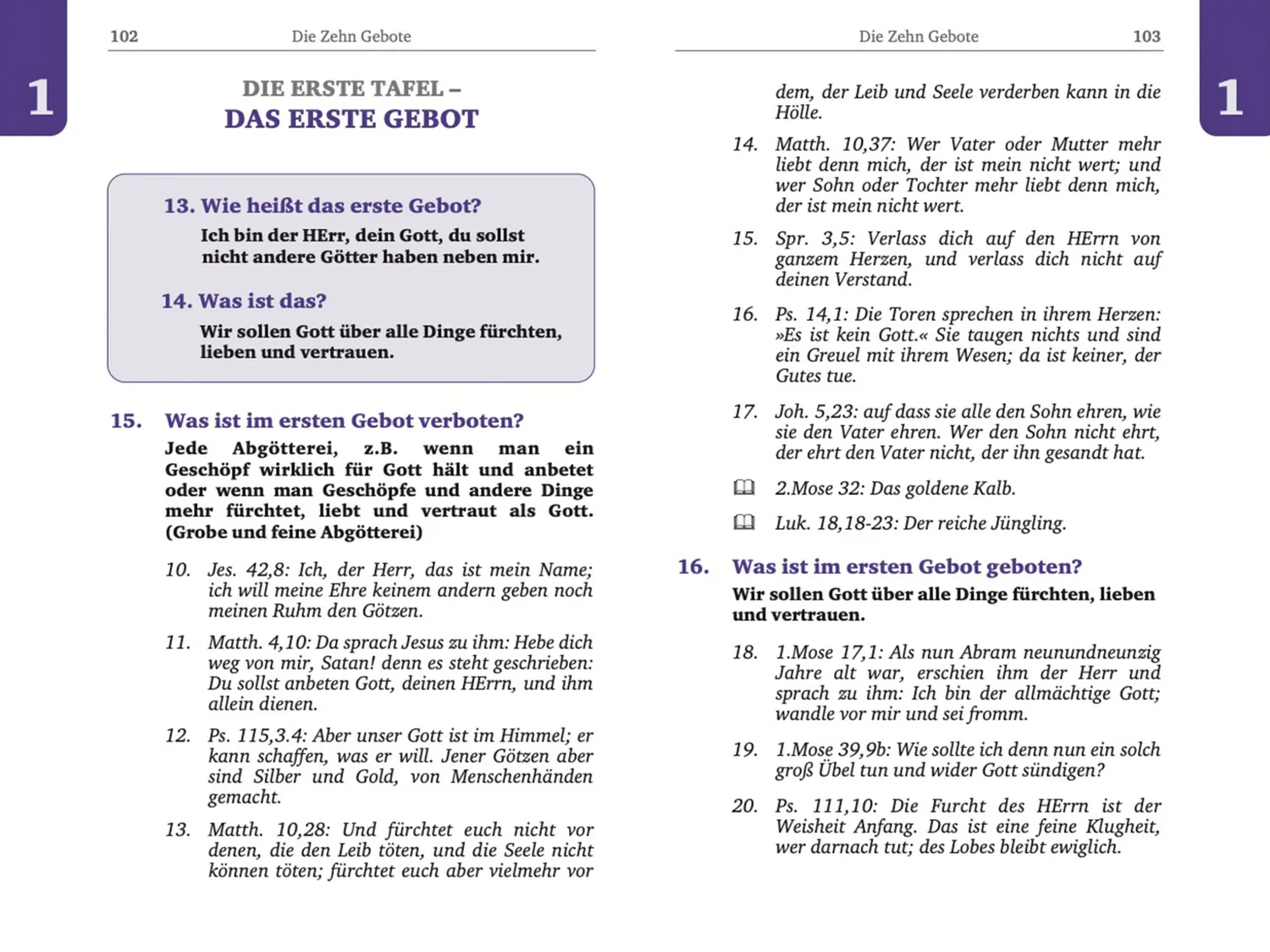 VLB Siloah Katechismus Buch Kleiner Katechismus