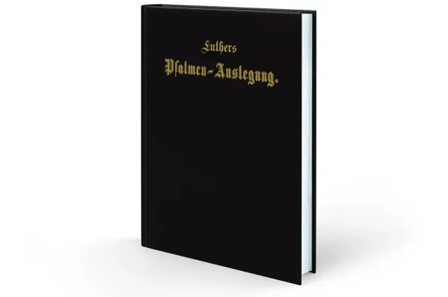 VLB Siloah Luthers Psalmen-Auslegung Buch gebunden gotisch