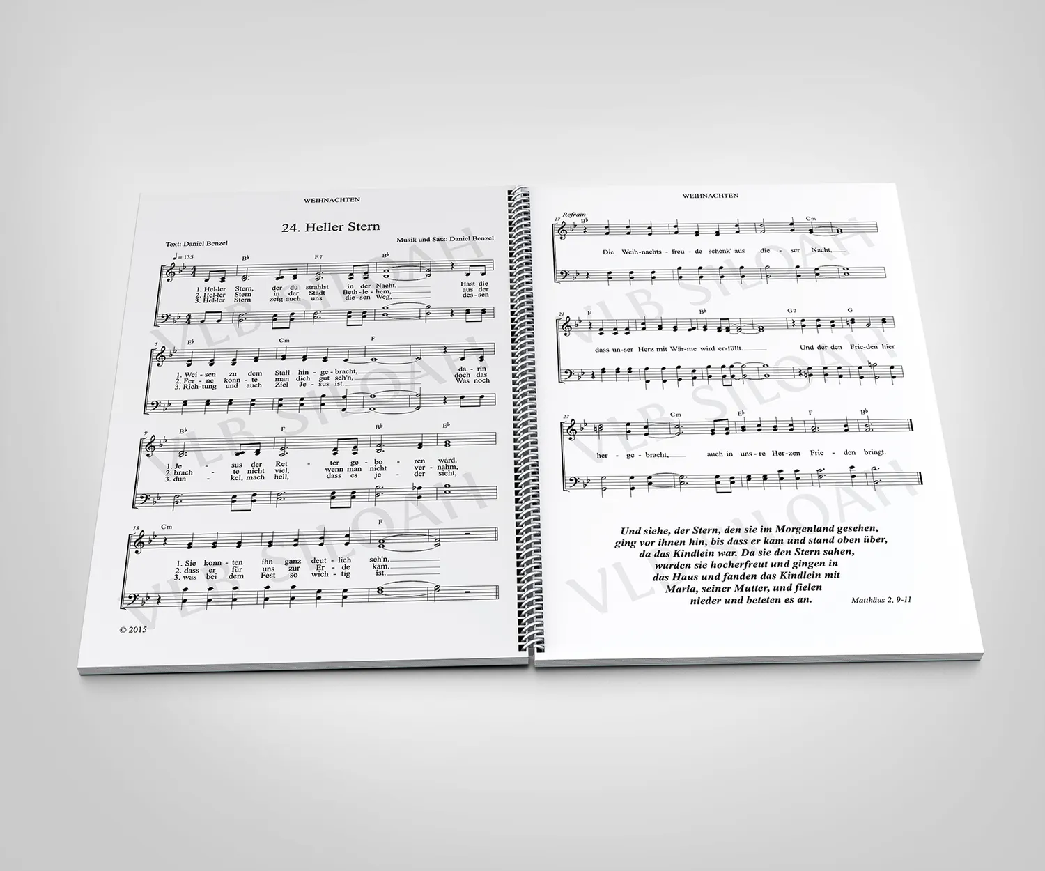 VLB Siloah Im Einklang mit Gott Liederheft 30 Lieder