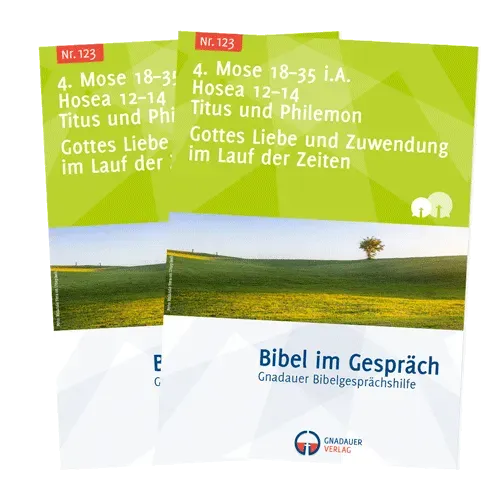 Bibel im Gespräch Nr. 123 4. Mose Titus Philemon Heft